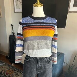 LOFT striped sweater great condition size XS